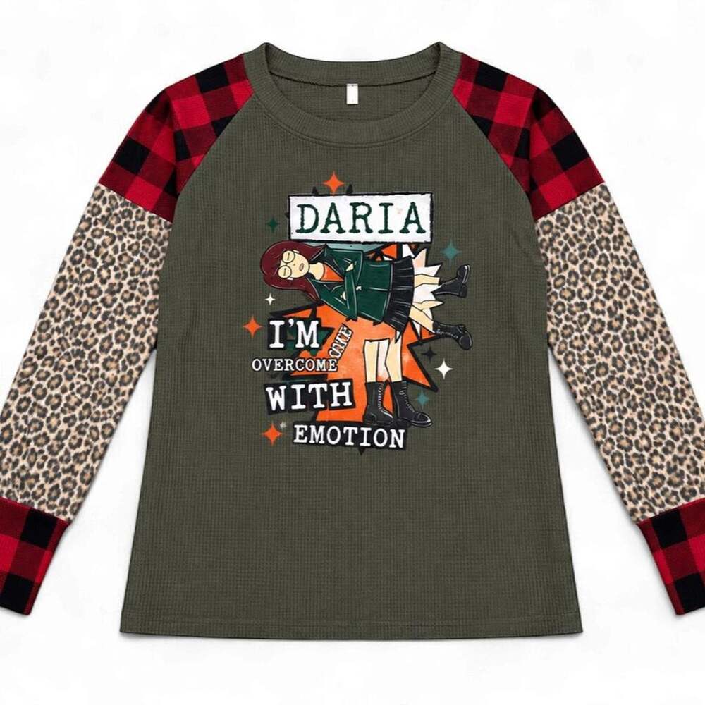 Custom daria graphic top